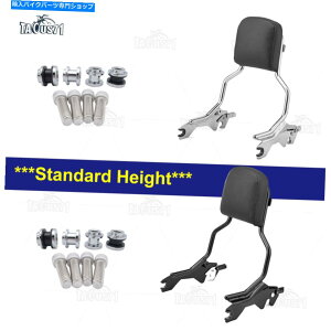 V[V[o[ qSissy Bar̔w̃hbLOn[hEFAfxfb fxfbs 18+ Passenger Sissy Bar Backrest Docking Hardware For Harley Fat Bob FXFB FXFBS 18+