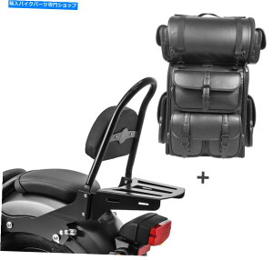 V[V[o[ Sissy Bar CSM +e[obOLX̂߂LX̂߂LX̓bNO\ł Sissy Bar CSM + Tail Bag LX for Honda Rebel 500 17-21 with rack detachable