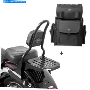 V[V[o[ n[[NX{[Y08-11bNtSissy Bar CSM +e[obO Sissy Bar CSM + Tail Bag for Harley Cross Bones 08-11 with rack