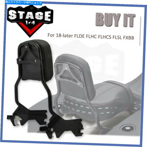 V[V[o[ 18-21n[[\tgpNCbN[X̏q̔wSissy BarNbVpbh For 18-21 Harley Softail Quick-Release Passenger Backrest Sissy Bar Cushion Pad