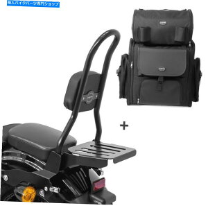 V[V[o[ n[[X|[cX^[1200JX^04-20pSissy Bar Ohio L +e[obO Sissy Bar Ohio L + Tail Bag for Harley Sportster 1200 Custom 04-20 with rack