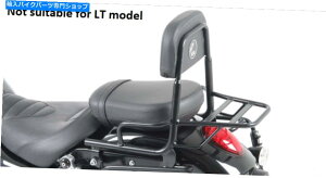 V[V[o[ Triumph Thunderbird 1600/1700iߊ/VbVo[ƃbNubNHB 2009 Triumph Thunderbird 1600/1700 Commander/Storm Sissybar with Rack Black H&B 2009