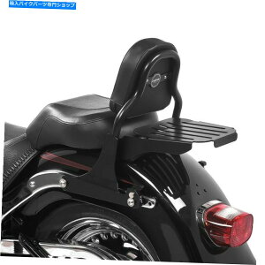 �V�[�V�[�o�[ �n�[���[�t�@�b�g�{�[�C����/ LO 10-17 CSS�u���b�N Sissy bar with luggage rack for Harley Fat Boy Special/ Lo 10-17 CSS black�y���s�A���i�z