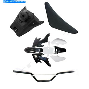 ^N ubNvX`bNtFAOR^NV[gnho[LbgsbgoCNCRF50 SSR 110 125CC Black Plastics Fairing Fuel Tank Seat Handlebar Kit Pit Bike CRF50 SSR 110 125cc
