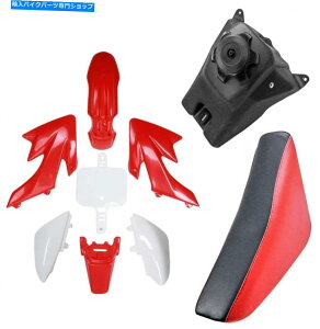^N CRF50 XR50 SSR Coolster 125CC Taotao DB14sbgoCN̂߂̐ԃvX`bNtF_[^N Red Plastics Fender Tank For CRF50 XR50 SSR Coolster 125cc Taotao DB14 Pit Bike