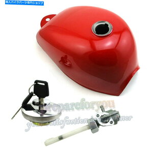 ^N z_Z50 Z50A Z50J Z50R~jgCoCN̂߂̐ԂRKX^NLbvybgRbN Red Fuel Gas Tank Cap Petcock For Honda Z50 Z50A Z50J Z50R Mini Trail Bike