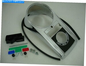 ^N _bVXs[h[^[n[[Fatbob^NFLH FXWG FXSTY_CLXg^N DASH SPEEDOMETER HARLEY FATBOB TANK FLH FXWG FXST LENSES DIE CAST METAL CHROME