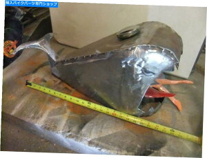 ^N JX^I[goC^N[V]NWHׂ鏗 CUSTOM MOTORCYCLE TANK [NEW UNFINISHED] WHALE EATS WOMAN