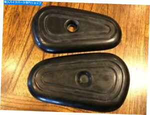 ^N re[WBMW R25 / 3KX^Nj[pbhZbg+E VINTAGE BMW R25/3 GAS TANK KNEE PAD SET LEFT + RIGHT SIDE
