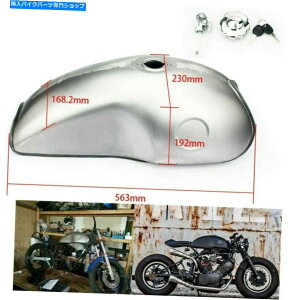 ^N }nXS650̂߂10L 2.6 GALJtF̃[T[re[WKXR^NLbvybgRbN 10L 2.6Gal Cafe Racer Vintage Gas Fuel Tank Cap Keys Petcock for Yamaha XS650