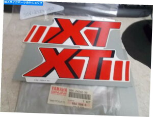 �^���N NOS OEM YAMAHA�R���^���N�O���t�B�b�N�Z�b�g1988-1991 XT350 55V-24240-50 NOS OEM Yamaha Fuel Tank Graphic Set 1988-1991 XT350 55V-24240-50