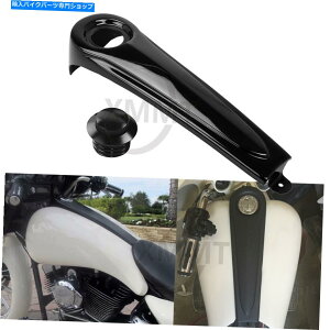 ^N ubNXgb`_bVpl^NJo[+KX^NLbvFLTR FLTR FLHX US Black Stretched Dash Panel Tank Cover+Gas Tank Cap For Harley FLHT FLTR FLHX US