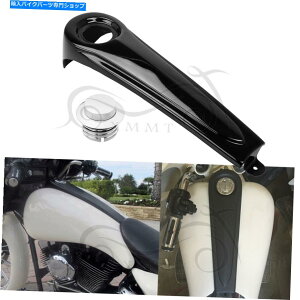 ^N ubNt[G_bVR\[Jo[w /KX^NLbṽn[[c[O97-07NVbNAJ Black Fuel Dash Console Cover w/Gas Tank Cap For Harley Touring 97-07 Classic US