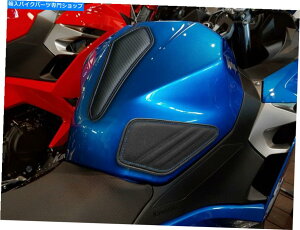 �^���N ���E��400 2018���C���g�^���N���[�t�j�[+�^���N�����O���b�v+�p�b�h Kawasaki Ninja 400 2018 Luimoto Tank Leaf Knee+Tank Traction Grips+Pad New