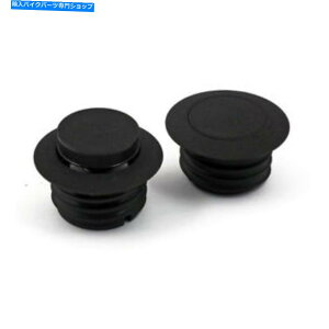 ^N 1yA|bvAbvR^NLbvZbgFatbobubNAn[[ - Davidson 96 - 1 Pair Pop - Up Fuel Tank Cap Set For Fatbob Black,Harley - Davidson 96 -