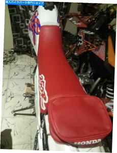 タンク キットカバーXR250 XR 250 XR250R 95タンクカバーシートカバー&フェンダーバッグレッドプレミアム kit cover xr250 xr 250 xr250r 95 tank cover seat cover & fender bag red premium