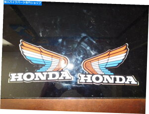 ^N NOSz_ATC250R ATC 350RKXR^NEBOfJ[XebJ[HRC TRX 250 350 NOS Honda ATC250R ATC 350R Gas Fuel Tank Wing Decal Sticker HRC TRX 250 350
