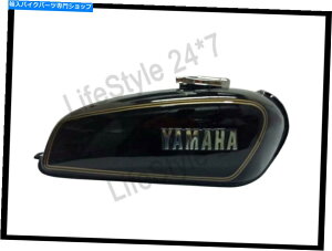^N }nRX100 RX125ubNK\RKX^N^bv Yamaha RX100 RX125 Black Petrol Fuel Gas Tank With Chrome LID Cap & Tap