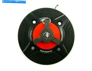 ^N Ducabike Ducati 899 959 1199 1299pjQ[RKX^NLbv - ubNbh Ducabike Ducati 899 959 1199 1299 Panigale Fuel Gas Tank Cap - Black-Red