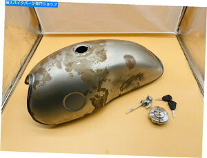^N Benelli Mojave 260 360 Cafe[T[CB XS H2̂߂̐̔R^N+Lbv+ybgRbNtBbg RAW FUEL TANK + CAP + PETCOCK Fit For BENELLI MOJAVE 260 360 CAFE RACER CB XS H2