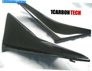 ^N 03 2003 2004z_CBR 600RRJ[{t@Co[^Npl 03 04 2003 2004 HONDA CBR 600RR CARBON FIBER LOWER TANK PANELS