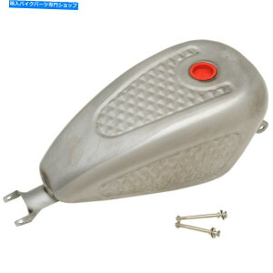 タンク 2007-2017ハーリースポーツスターXLのためのドラッグスペシャリのカスタムダイヤモンドガスタンク Drag Specialties Custom Diamond Gas Tank for 2007-2017 Harley Sportster XL