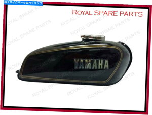 ^N }nRX100 RX125ubNK\RKX^N^bv Yamaha RX100 RX125 Black Petrol Fuel Gas Tank With Chrome LID Cap & Tap