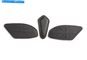 �^���N Triumph Street Triple 675 765 2013-2020 Luimoto Union�W���b�N�^���N�t�̃O���b�v���p�b�h Triumph Street Triple 675 765 2013-2020 Luimoto Union Jack Tank Leaf Grips & Pad