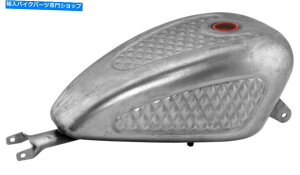 ^N BC 3.3KEFIK\^N_Chv[cCfgn[[X|[cX^[883 2007-19 BC 3.3 Gallon EFI Gas Tank Diamond Pleated Indented Harley Sportster 883 2007-19