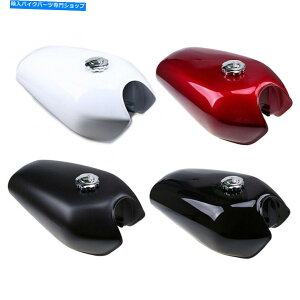 ^N z_CG125̂߂̃L[9L / 2.4GALtBbgtĂoCN̔R^ÑLbvJo[̐؂ւ Motorbike Fuel Tank Cap Cover Switch with Keys 9L/2.4Gal Fit for Honda CG125
