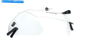 タンク YAMAHA YBR 125 2010バッグスタータンクカバーYBR125プロテクターホワイト1596B Yamaha YBR 125 2010 BAGSTER Tank Cover YBR125 Protector IN STOCK white 1596B