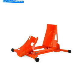 タンク トランスポートチェアマウントスタンド前輪17 "-21"タンクオートバイロッカーオレンジ Transport chair Mount stand Front wheel 17"-21" tank Motorcycle Rocker orange