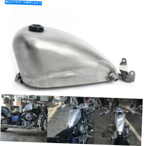 ^N }nhbOX^[XVS 400 540 650̂߂9L 2.4 GALJtF[T[̍|̔R^N 9L 2.4Gal Cafe Racer Steel Plate Fuel Tank For Yamaha Drag Star XVS 400 540 650