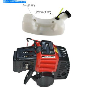 タンク 芝刈り機スクーターゴーカートポケットガーのための49cc 2ストロークガスエンジンモーター燃料タンク 49cc 2 Stroke Gas Engine Motor Fuel Tank For Mower Scooter Go kart Pocket Goped