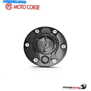 ^N MV Agusta RVS 2017̂߂̍ergal Motoorse DBT̃NCbN[X̃^NLbv Tank cap in black ergal Motocorse DBT quick release for Mv Agusta RVS 2017