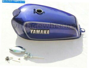 ^N }nRX100 RX125̂߂̐VK\RKX^NX`[_[Nu[tBbg New Petrol Fuel Gas Tank Steel Dark Blue Fit For Yamaha RX100 RX125