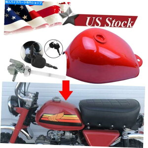 ^N L[Z50]Z50R]ԐԐFW / PetCockL[NEW Fuel Tank Gas tank for Monkey Z50 Bike Z50R Bike red color W/ Petcock Key New