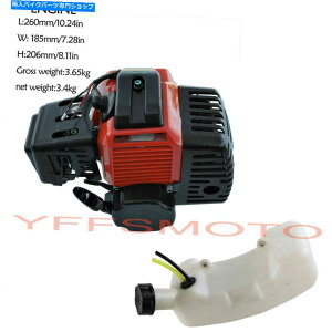 �^���N 49cc 2�X�g���[�N�G���W�����[�^�[�v���X�^�[�g�|�P�b�g�o�C�N�X�N�[�^�[ATV�N���b�h���R���^���N 49CC 2 STROKE ENGINE MOTOR Pull Start POCKET BIKE SCOOTER ATV QUAD & FUEL TANK