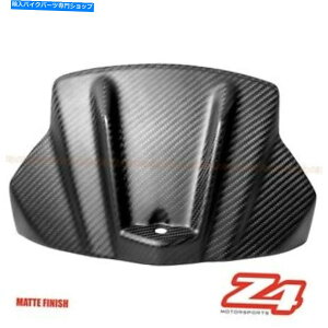 タンク Matte 2015-2020 Tuono V4カーボンファイバーガスタンクエアボックスのフロントカバーフェアリングカウル MATTE 2015-2020 Tuono V4 Carbon Fiber Gas Tank Air Box Front Cover Fairing Cowl