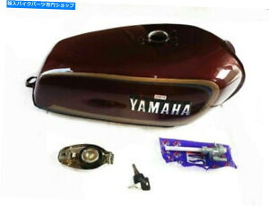 ^N }nRX100 RX125̃K\RKX^NX`[}[ Yamaha RX100 RX125 Petrol Fuel Gas Tank Steel Maroon With Chrome LID Cap