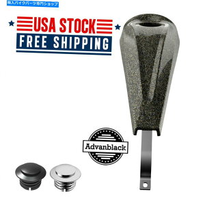 ^N 2008+n[[̂߂̃n[hLfB[ubNS[ht[N̔^^N_bVR\[ Hard Candy Black Gold Flake Low-Profile Tank Dash Console For 2008+ Harley