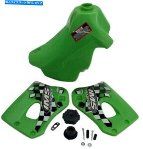 ^N VEh3.4KIMSR^N113128-G1KDX200 / KDX220R IMS Fuel Tank with Shrouds Green 3.4 Gallon #113128-G1 Kawasaki KDX200/KDX220R