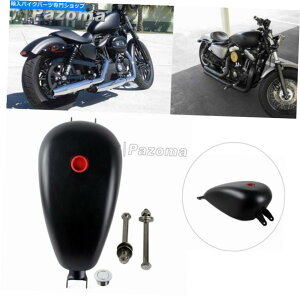 ^N 3.3n[[X|[cX^[XL1200 883 07-19p3.3KX[XEFIKXR^NubN 3.3 Gallon Smooth EFI Gas Fuel Tank Black For Harley Sportster XL1200 883 07-19