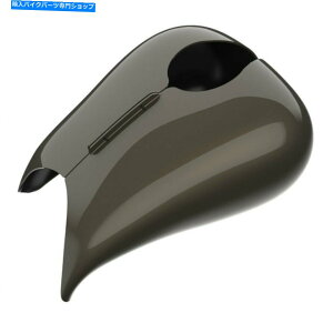 ^N River Rock GreyXgb`^NJo[tBbg08+n[[c[OXg[g[hOCh River Rock Gray Stretched Tank Cover Fits 08+ Harley Touring Street Road Glide