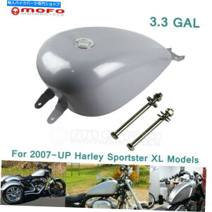 ^N 3.3n[[X|[cX^[XL 883 1200 2007-2019̂߂̃K̊炩EFIRKX^N 3.3 Gallon Smooth EFI Fuel Gas Tank For Harley Sportster XL 883 1200 2007-2019