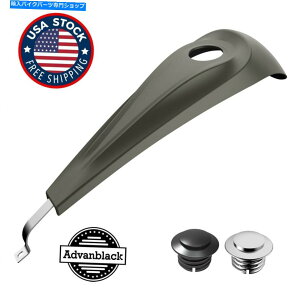 ^N 2008-2020n[[c[Ô߂̍HƗpO[fj^^N_bVR\[ Industrial Gray Denim Low-Profile Tank Dash Console for 2008-2020 Harley Touring