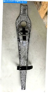 ^N 2010-2021X|[cX^[n[[^Nru|[`AzCgwrPythonU[ 2010-2021 Sportster Harley Tank Bib With Pouch Ant White Snake Python Leather