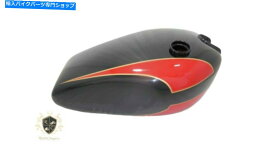 タンク TRIUMPH T160トライデントブラック＆レッドガソリンタンク - US仕様 TRIUMPH T160 TRIDENT BLACK & RED PETROL TANK-US SPECIFICATION LARGE |Fit For