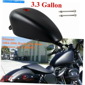 ^N 3.3KEFIKXR^N̂߂̃n[[X|[cX^[883 1200JtF[T[2004-2006 3.3 Gallons EFI Gas Fuel Tank For Harley Sportster 883 1200 Cafe Racer 2004-2006