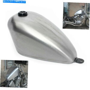 ^N }nVirago 250 XV250̂߂12L 3.2Gal̎̍|SR^ÑKXLbvXCb` 12L 3.2Gal Handmade Steel Fuel Tank Gas Cap Switch for YAMAHA Virago 250 XV250